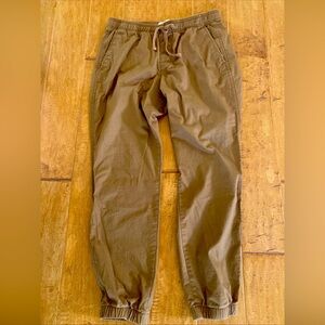 GapTwill Jogger Pant Khaki M